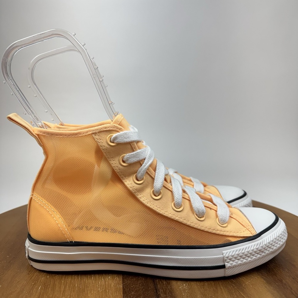 New NWOB Womens Converse All Star Neon Mesh Casual Hi Top Sneakers Size 7.5 M